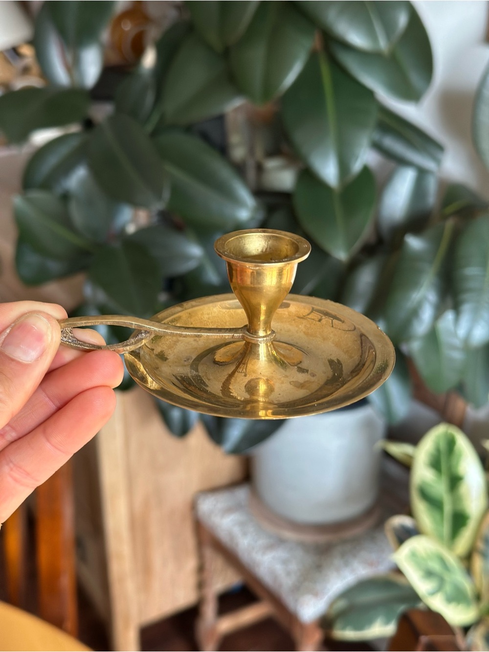 Pair of Brass Candlesticks